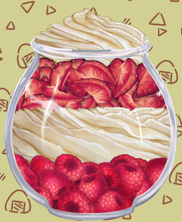 An example of a parfait in Capybara Cafe